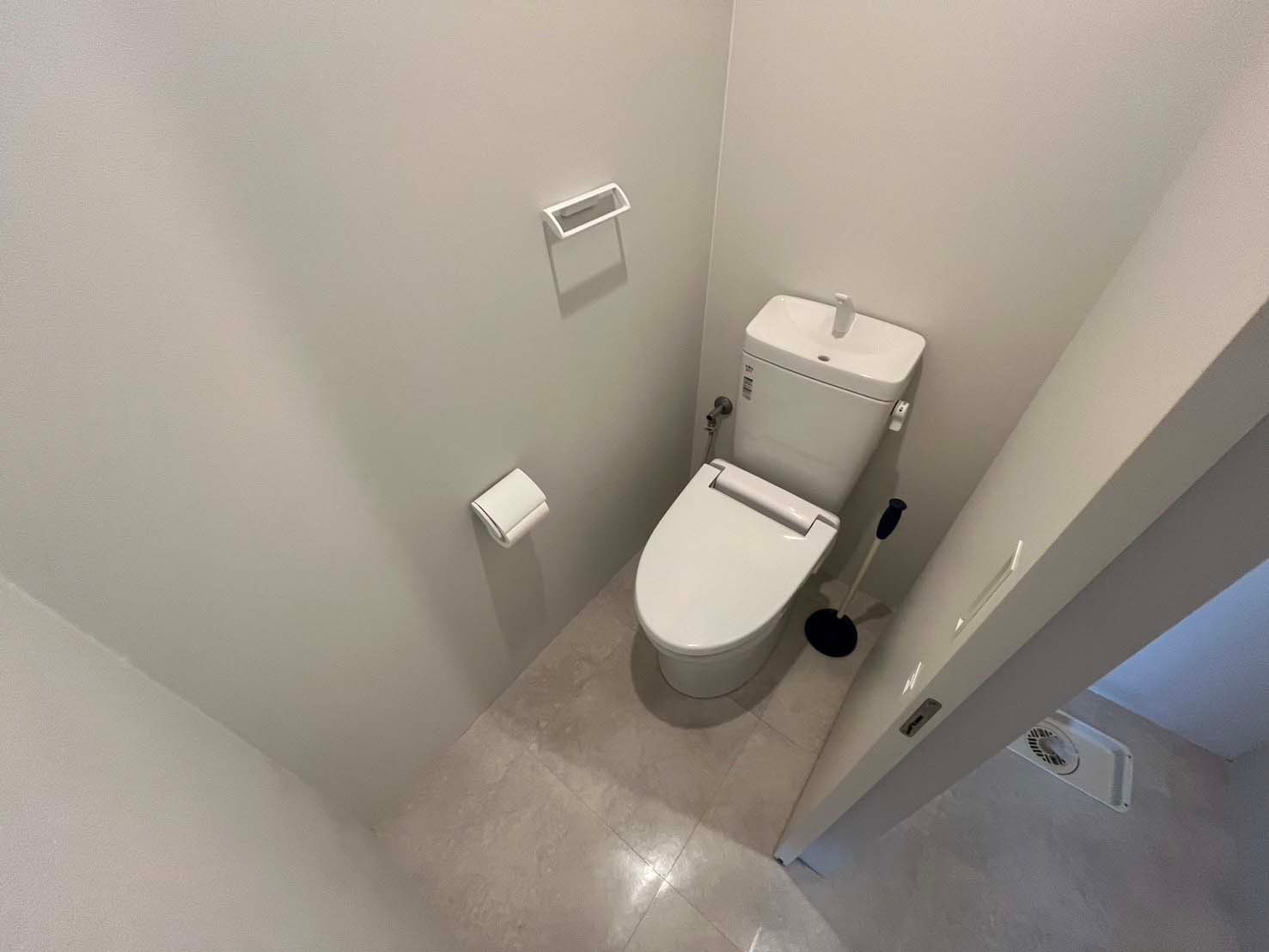 Bamboo House separate toilet room